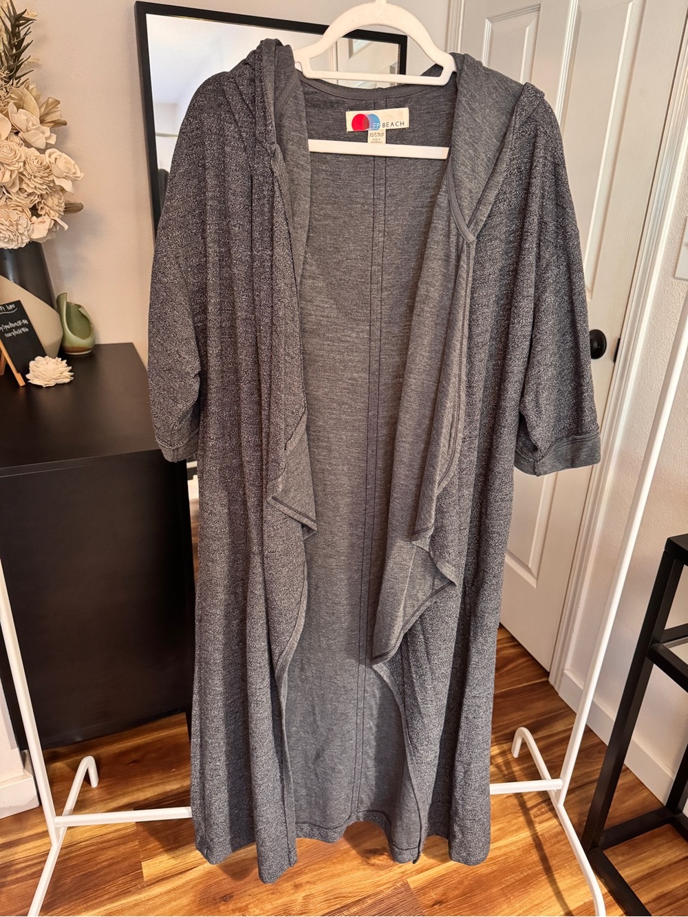 Free People FP Beach Rare Hooded Long Cardigan